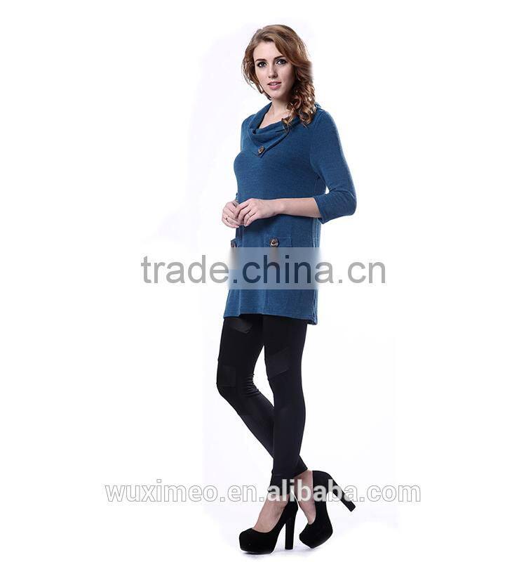 New coming crazy selling crinkle blouses