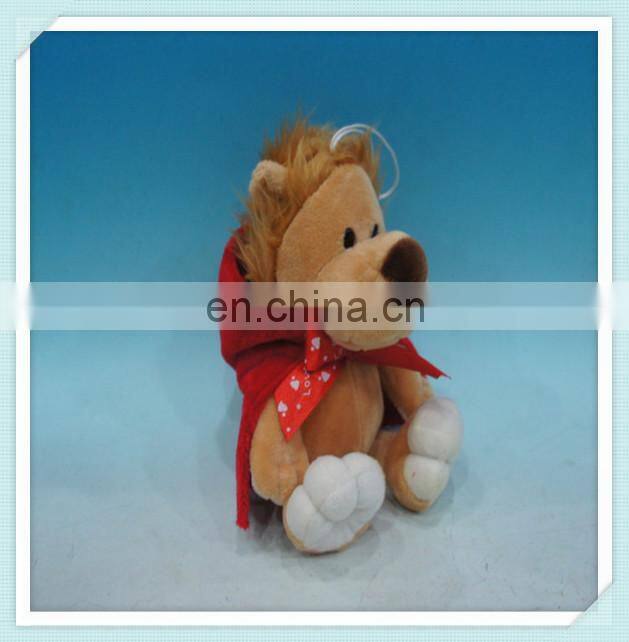 Mini Tiger Plush Animal Toys with Red Hat/ Animal Toys