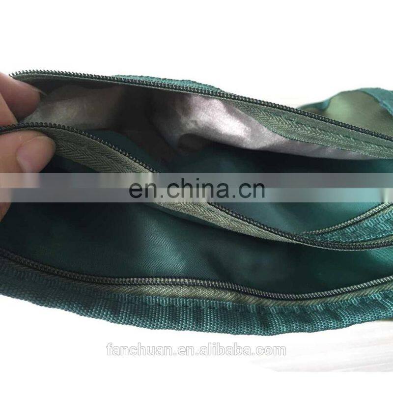 Single Buckle Elastic Ripstop Nylon RFID Blocking Credit Cards Money Belt