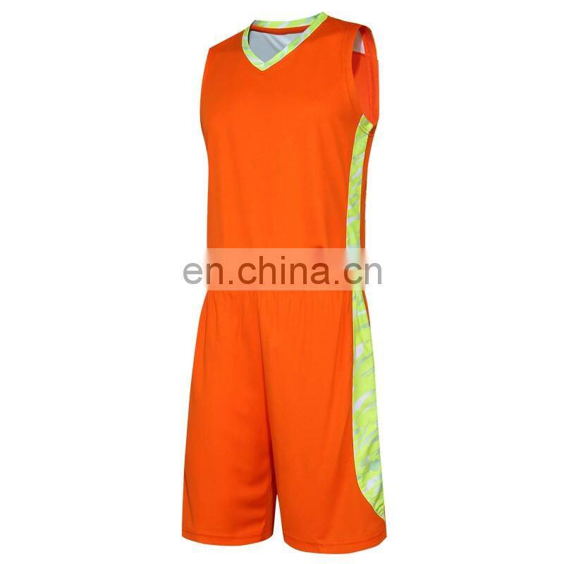 100% mesh side insert V neck 100% youth basketball jersey 2016 latest design