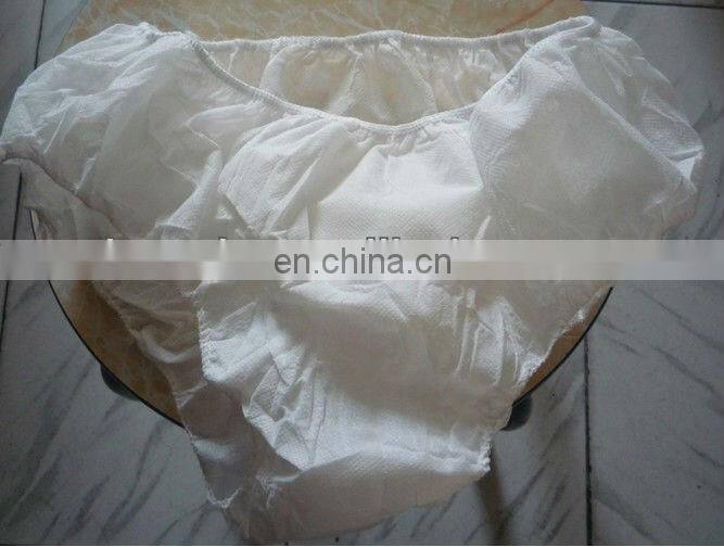 Non Woven Briefs Single Use Disposable Paper Underwear
