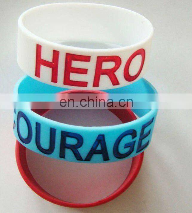UV silicone bracelet wholesale /color changing silicone wristbands