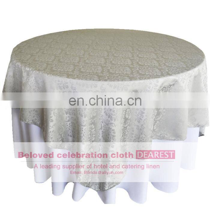 New style OEM factory wedding/hotel/banquet coffee table overlay