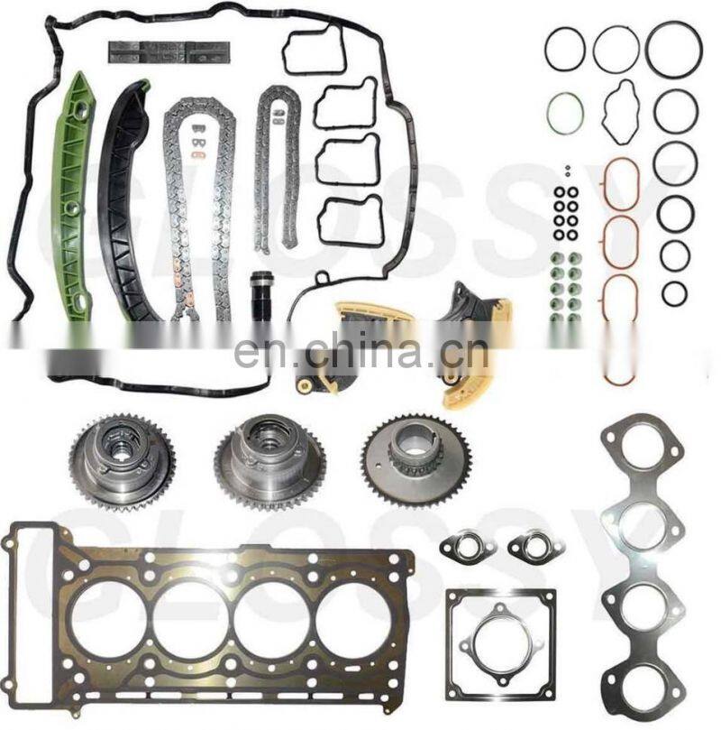 Add to CompareShare Full Timing Chain Kit Adjuster Tensioner Head Gasket M271 W204 W212 CGI