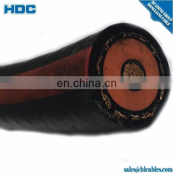 Rubber cabtire cable 2PNCT 1 x 2SQ 4*3.5mm2 0.6/1kv elevator drum reel submersible pump EPR rubber cable PCP sheath