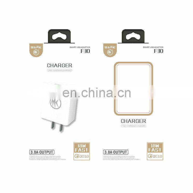 F30 3A stable current output 18W high power output Power charging head