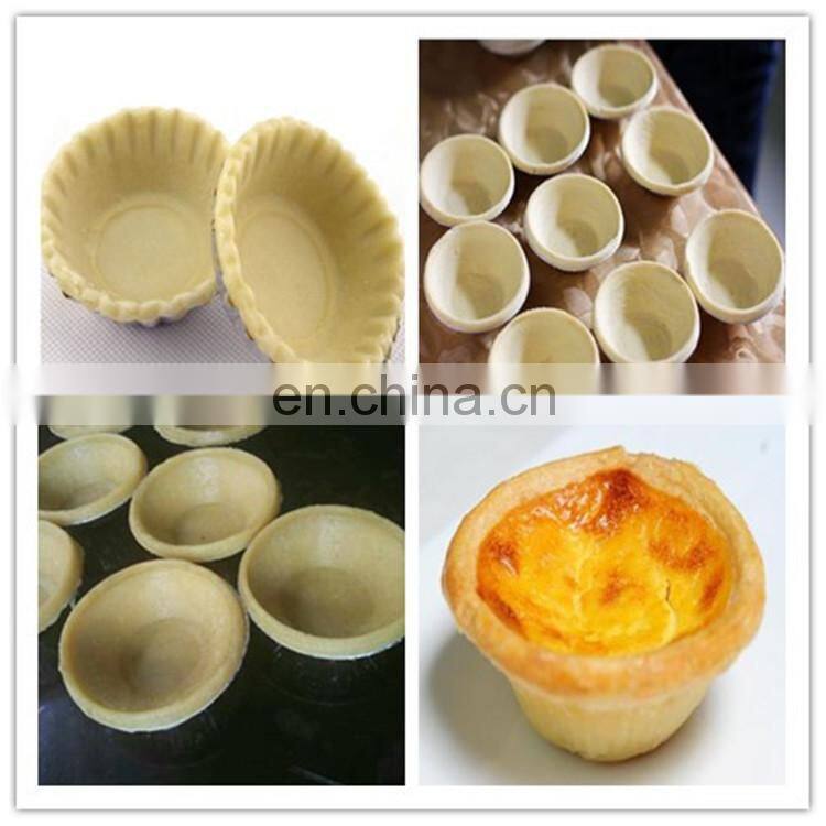 Professional Tart Pie Making Egg Tart Press Machine / Tartlet Making Machine Egg Tart Crust Forming Machine