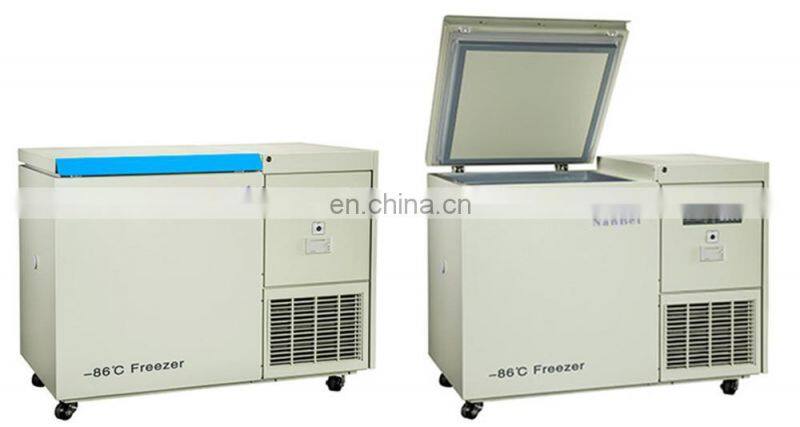 Medical cryogenic equipment ultralow chest laboratory freezer