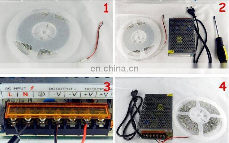 Dream Color LED Strip 12V WS 2811SMD5050 RGB Flexible LED Strip Light for CE RoHS Certificate