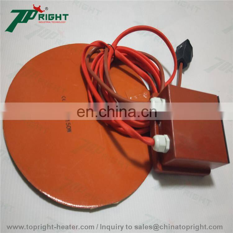 120v electric flexible silicone heater pad with controller