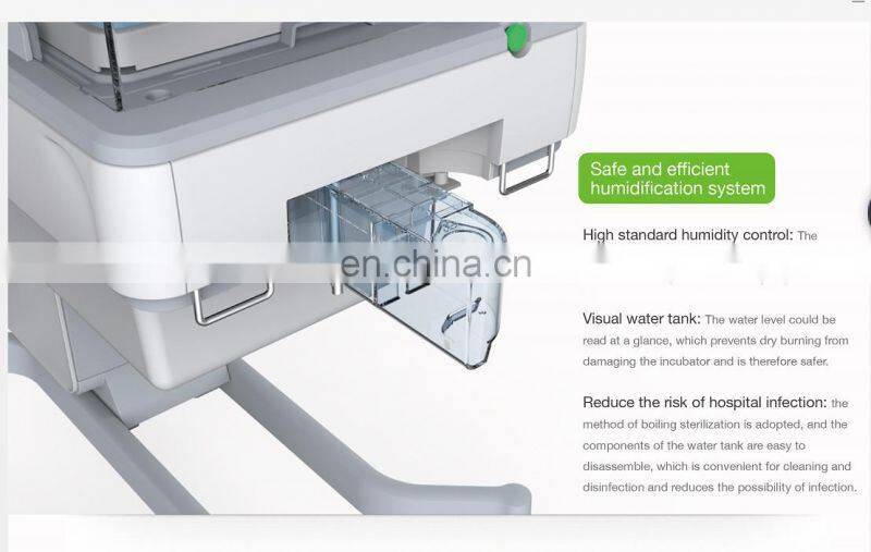 Wego Neonatal Incubator B6 B8 Infant Monitoring Incubator CE approved