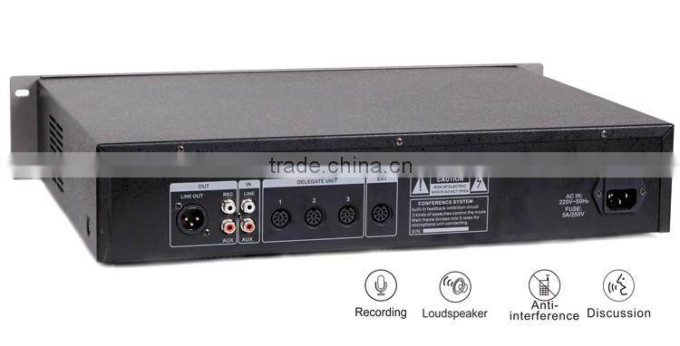 YC822C/D -- digital wired conference discussion system with loudspeaker