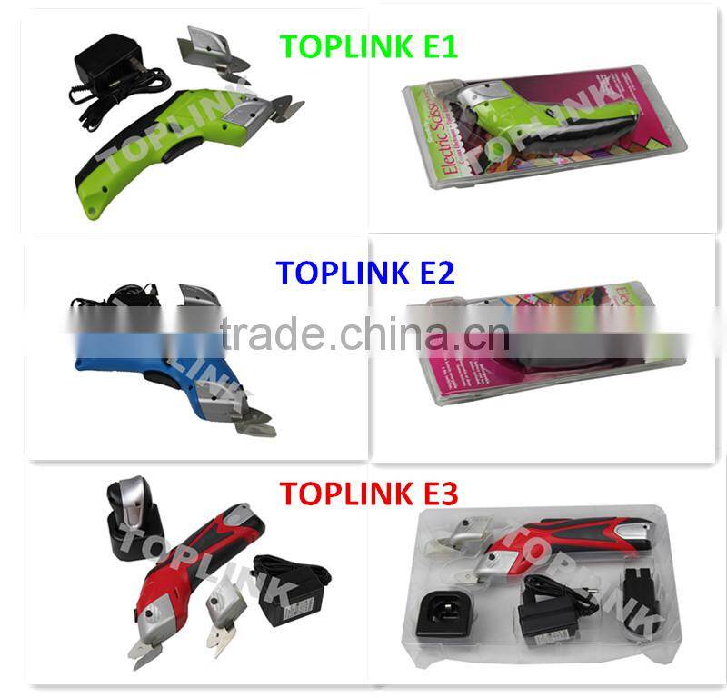 Plastic/Aluminum sheet leather cotton/vinyl fabric electric scissor/cutter