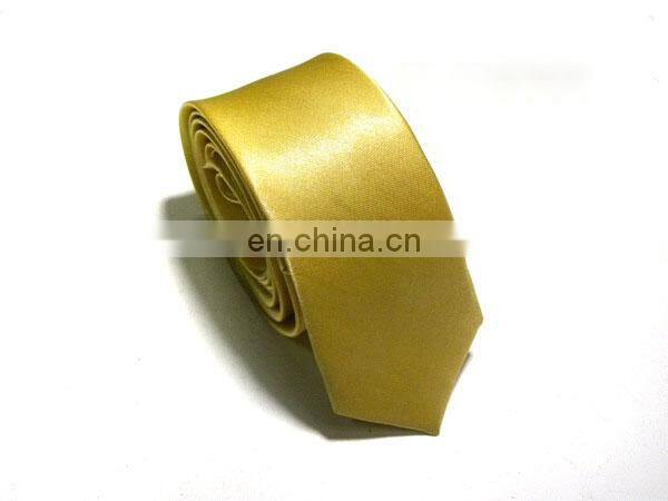 Silk Ties for Men Solid Celebrity Slim Neck Skinny Tie