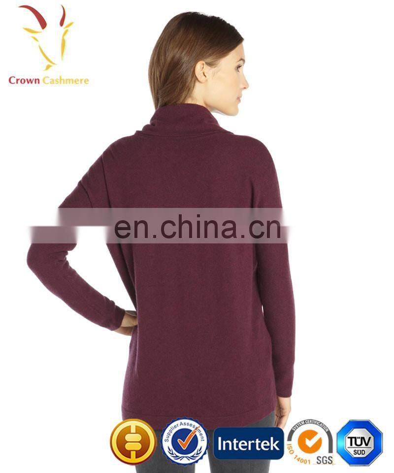 Pure Color turtleneck Light Pullover Cashmere Sweater