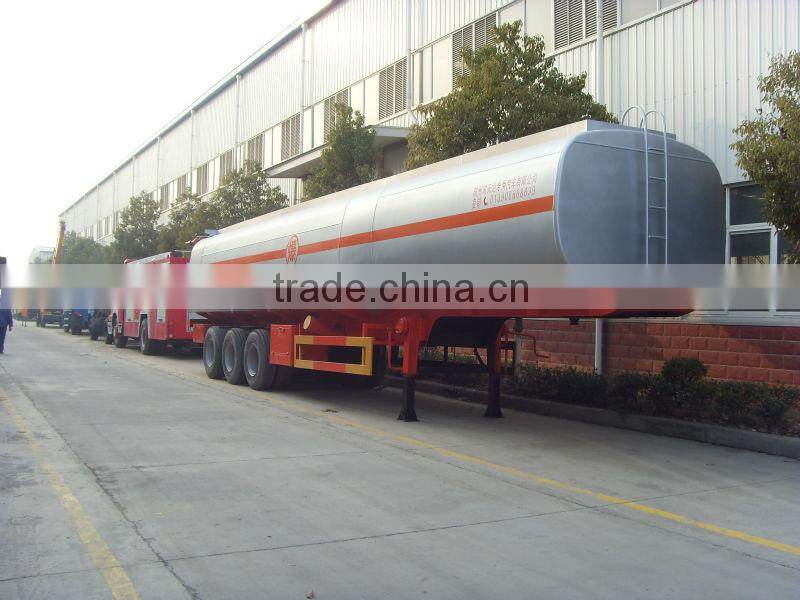 3 axles fuel oil tanker semi trailer
