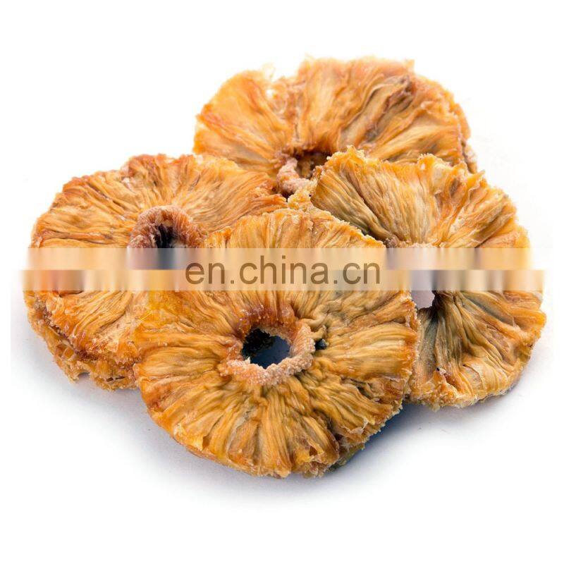 Tropical & Sub-Tropical Fruit Dried Fruit Natural Taste Sliced Original Flavor Bulk AD Dried Pineapple