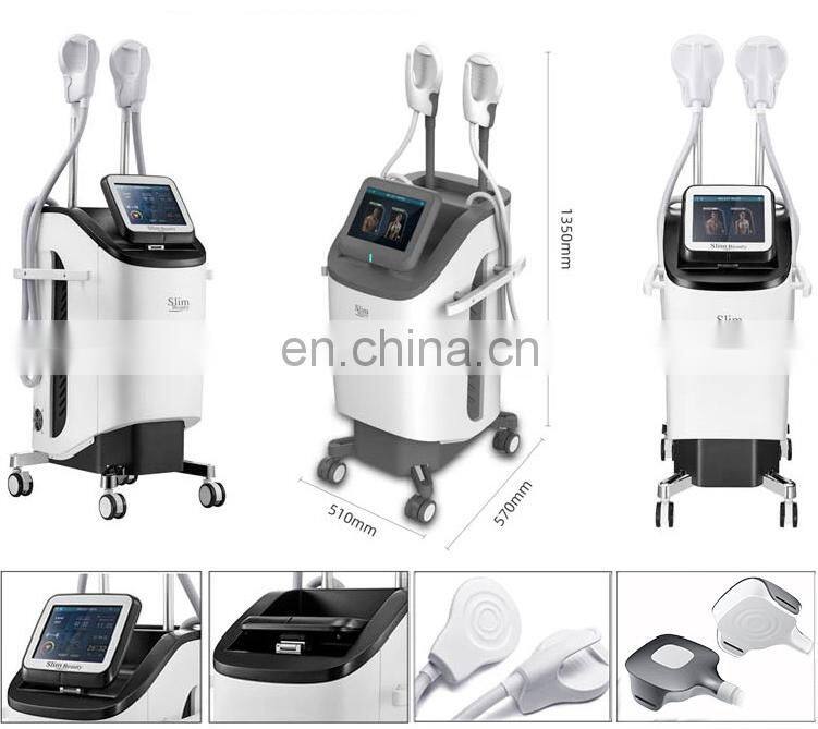 Hot selling 4 handle high intensity electromagnetic RF muscle building fat burning magnetic thin machine
