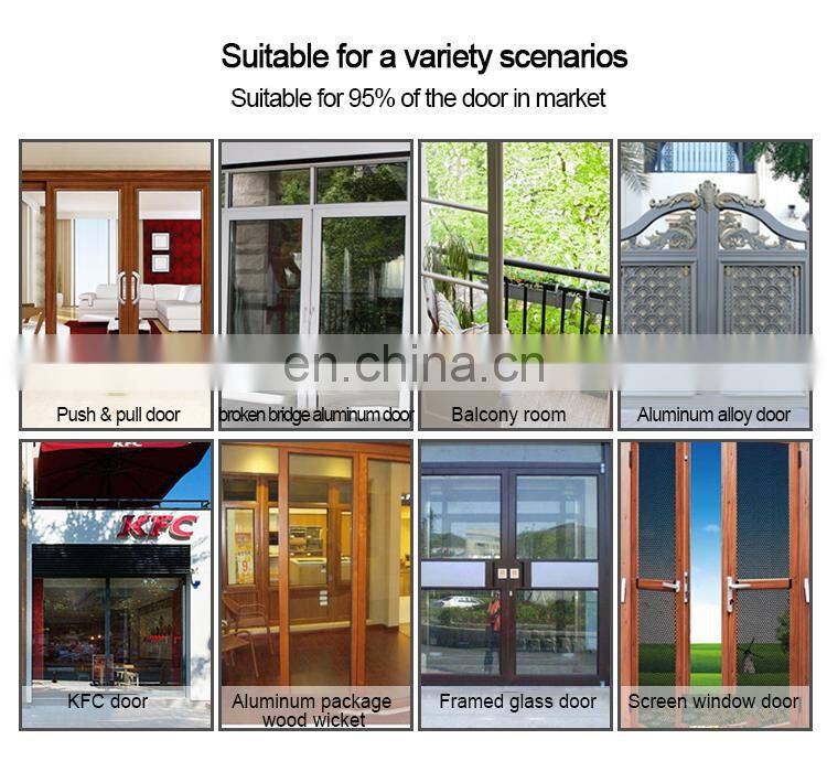 Waterproof Stainless Steel Sliding glass rfid smart Electronic door lock