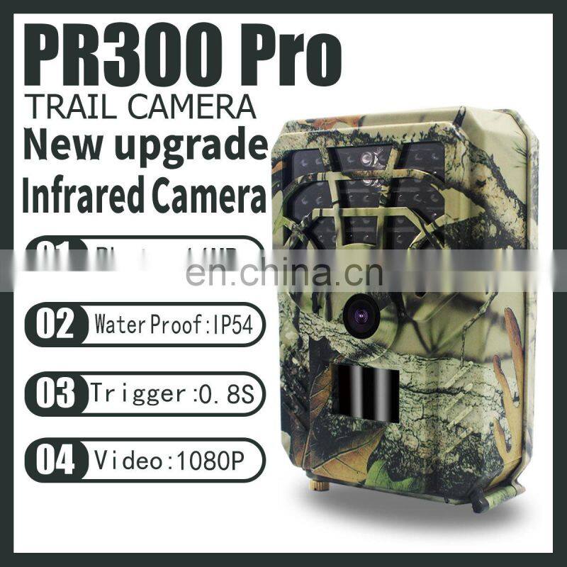 PR300 pro Outdoor IP66 Waterproof 16MP Thermo Vision wildlife Camera night vision trail Hunting Camera