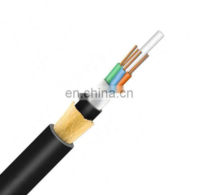 outdoor 6 12 36 24 48 96 144 core single mode single/dual jacket 100m span microduct 1000m fiber optic cable