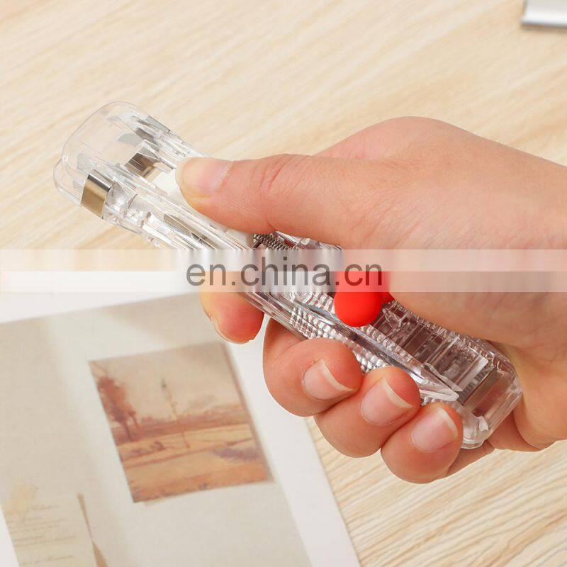 New Push Clip Stapler Staple Remover Binder Push Clamp Tape Dispenser Paper Clips Office Supplies Set Desktop Supplies