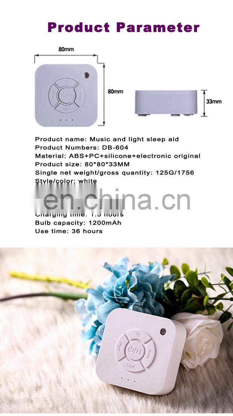 Sleep Sound White Noise Machine Timer Therapy 3 Sleep Timer Powered by AC or USB for Sleeping Relaxation