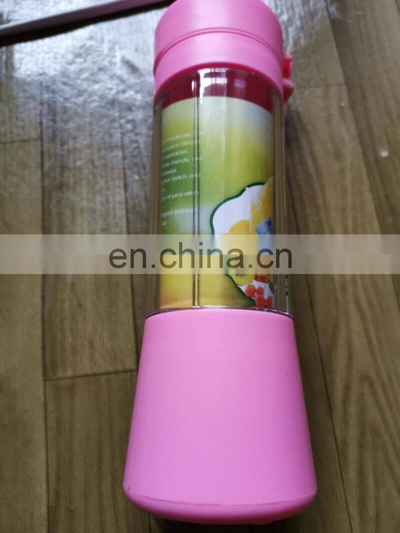 380ml Juice Machine Portable Juicer Cup USB Electric Automatic Vegetable Fruit Orange Juice Maker Cup Mixer Bottle