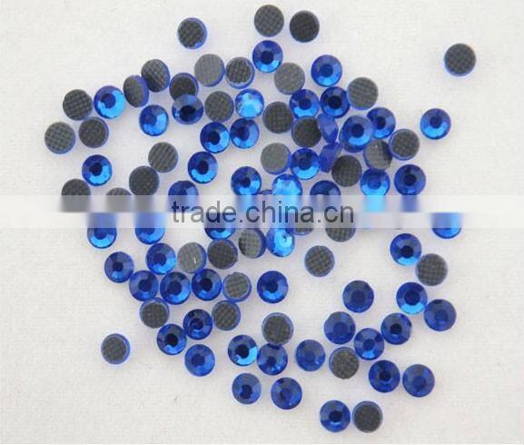 Sapphire Blue Dmc Hot Fix Diamond for Banquet Party Dress