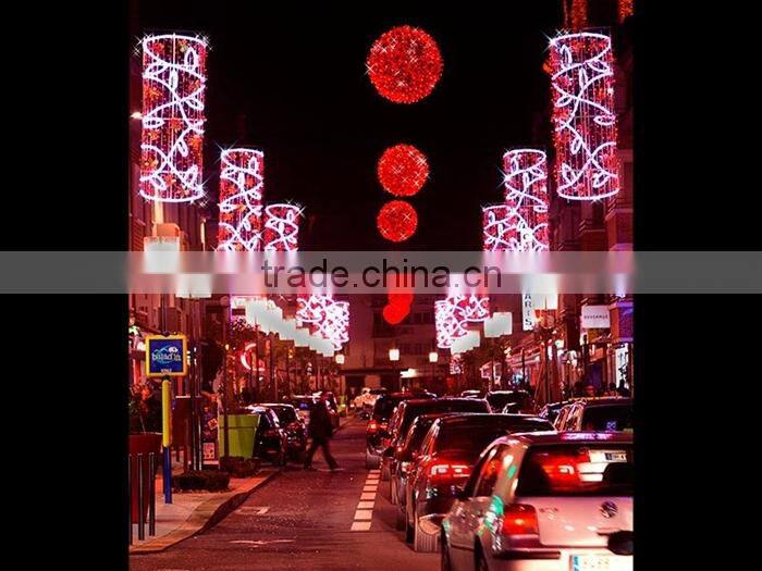 Outdoor LED street Light /christmas LED 3D motif light/Pole lamp