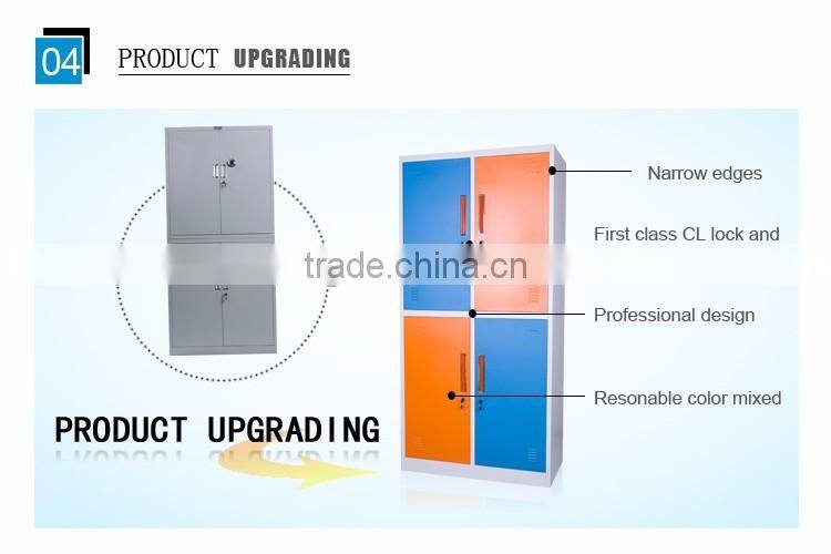 Colorful steel locker gym locker school locker