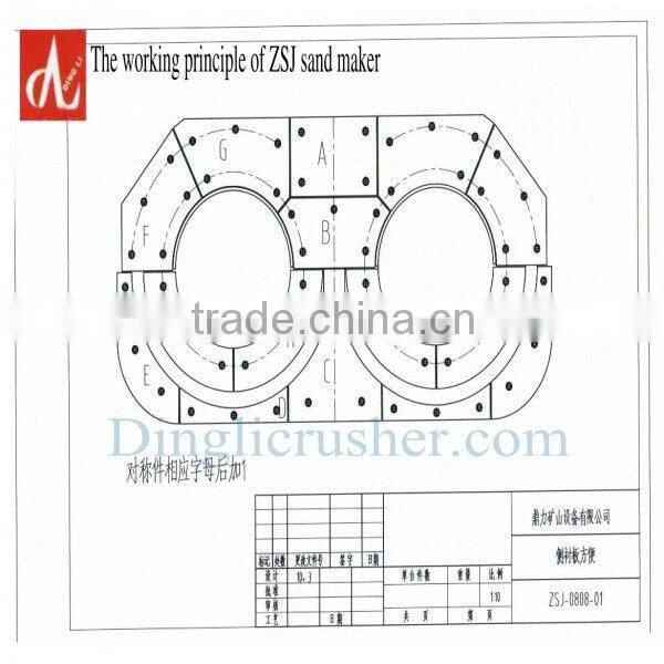 Hot sale sand making machine with sand washing machine