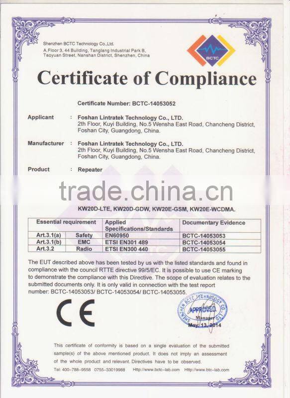 all in one inside including service antenna 2g 1800 pico dcs ICS AGC mobile signal repeater