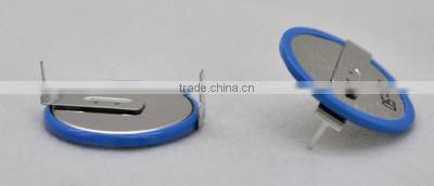 3v rechargeable coin cell ML 2016 with solder tabs