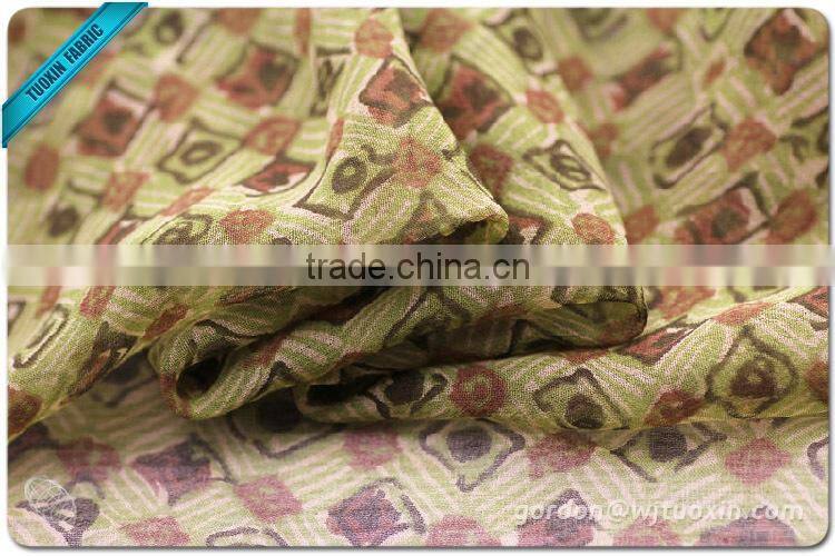Fashion Printed Crepe Silk Chiffon, Silk Georgette Printing