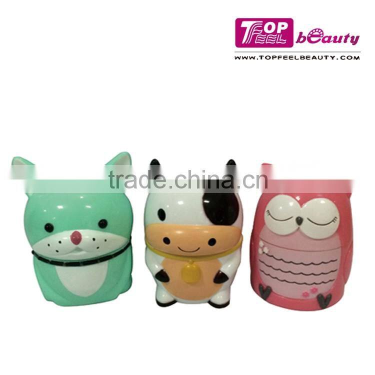 Cute design animal shape kids lipgloss lip balm