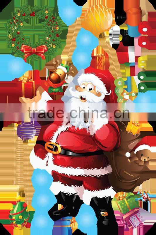 ALFOERVER shop window pvc christmas wall sticker,christmas wall decals