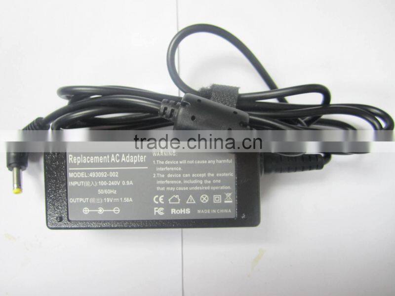 output adapter 19V 1.58A 30W 4.0*1.7mm for hp/compaq
