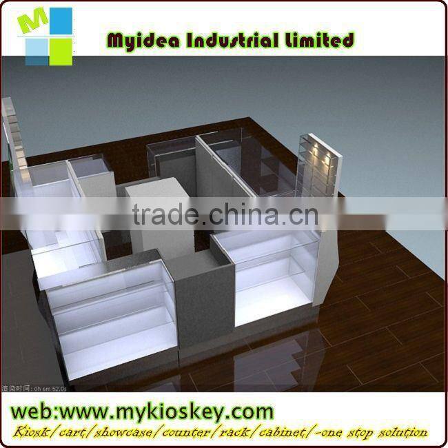 exhibition showcase/jewellery display cabinet free standing glass display cabinet