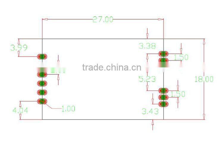 300Mpbs 2t2r antenna wifi pocket modem 2.4Ghz & 5.8Ghz dual band Qualcomm AR1021 atheros usb 2.0 wireless module