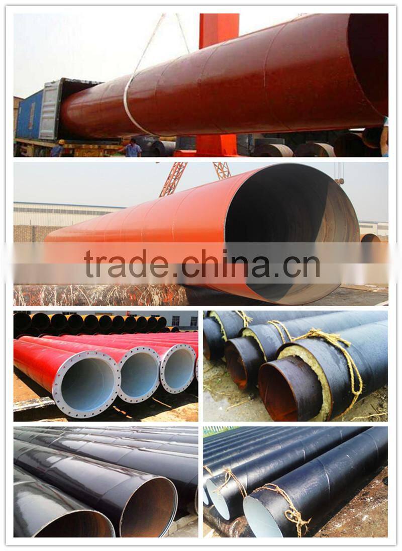 Spiral steel pipe SSAW SCH40 API5L X52