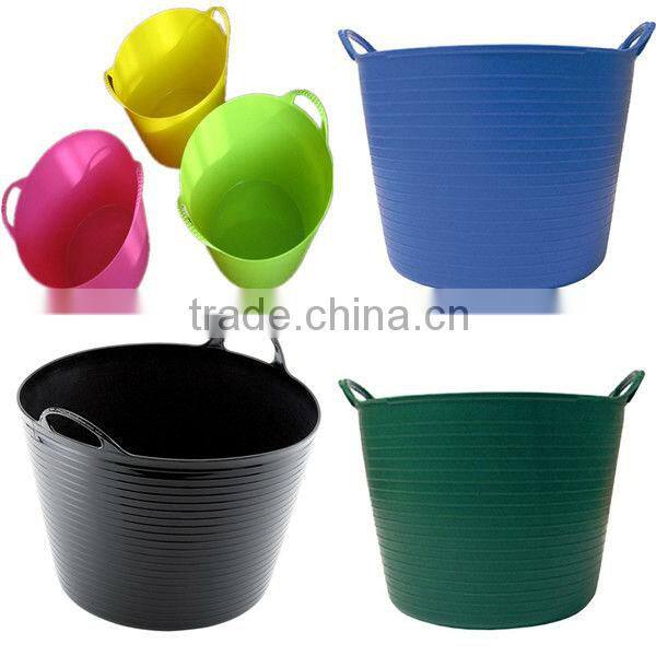 garden tubtrug basket/plastic tubtrug basket