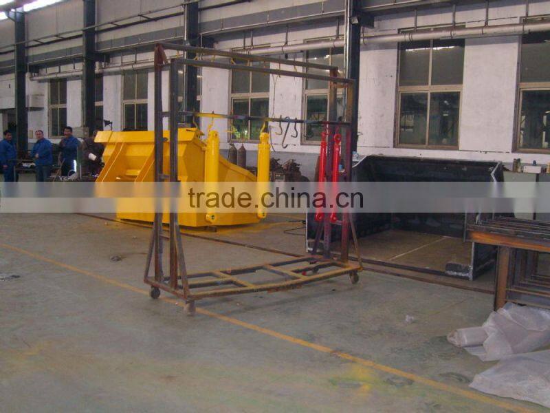 mobiel hydraulic garbage compactor/Hanging Bins Garbage compactor