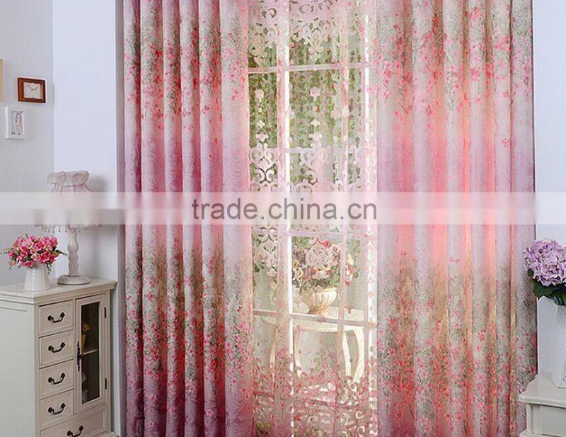 new style embroidered curtain from factory
