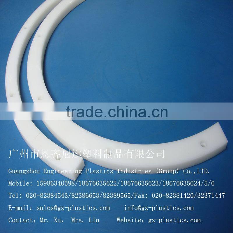 HDPE plastic UHMWPE PE polyethylene nylon linear guide rail/str