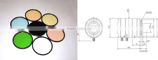 customer made Optical bandpass filter glasses