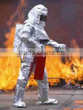 Aluminized Aramid functional fabric for Entry Suit with High Temperature Protection