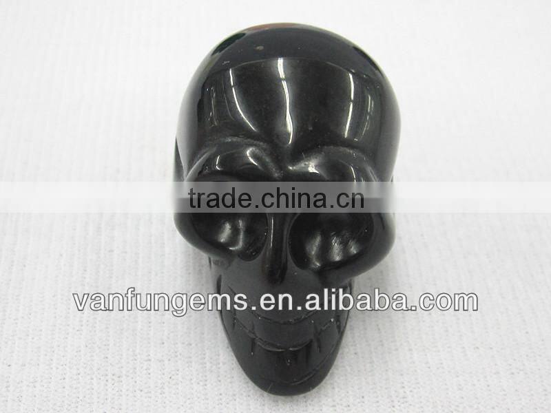 Wholesale Natural Labradorite Carving Skull