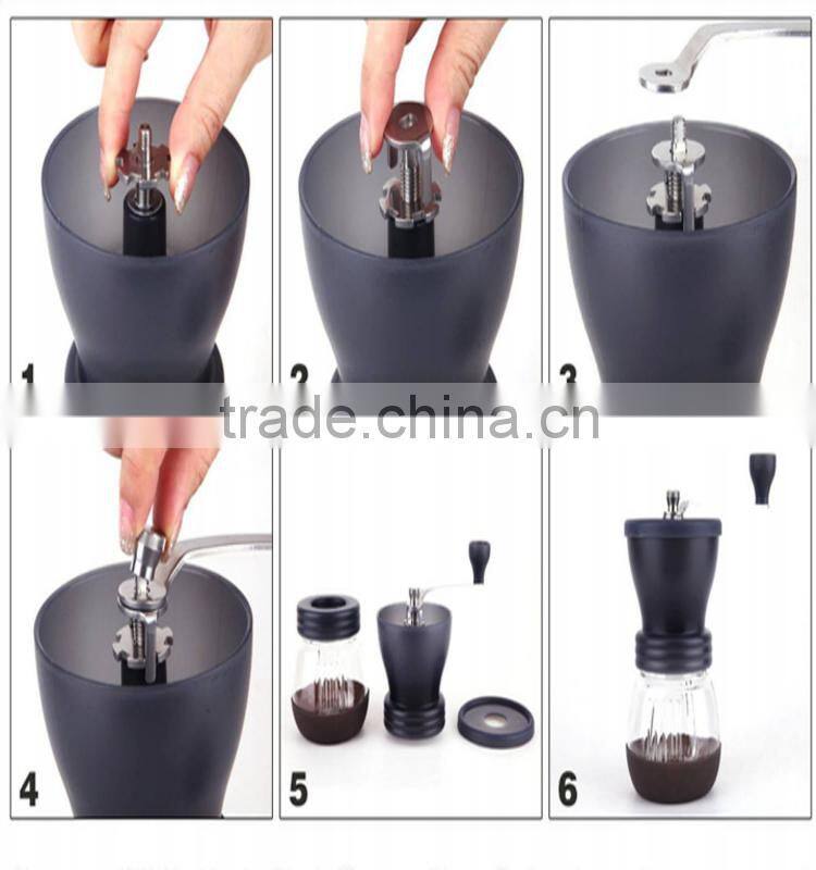 NT-CG01 & NT-CG02 Premium Burr 100g Capacity Manual Mill Coffee Grinder