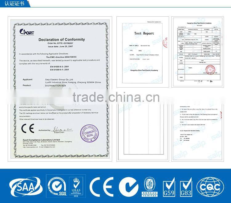 Saip/Saipwell with CE & UL IP66 50*65*55mm ABS plastic enclosure with four Screw
